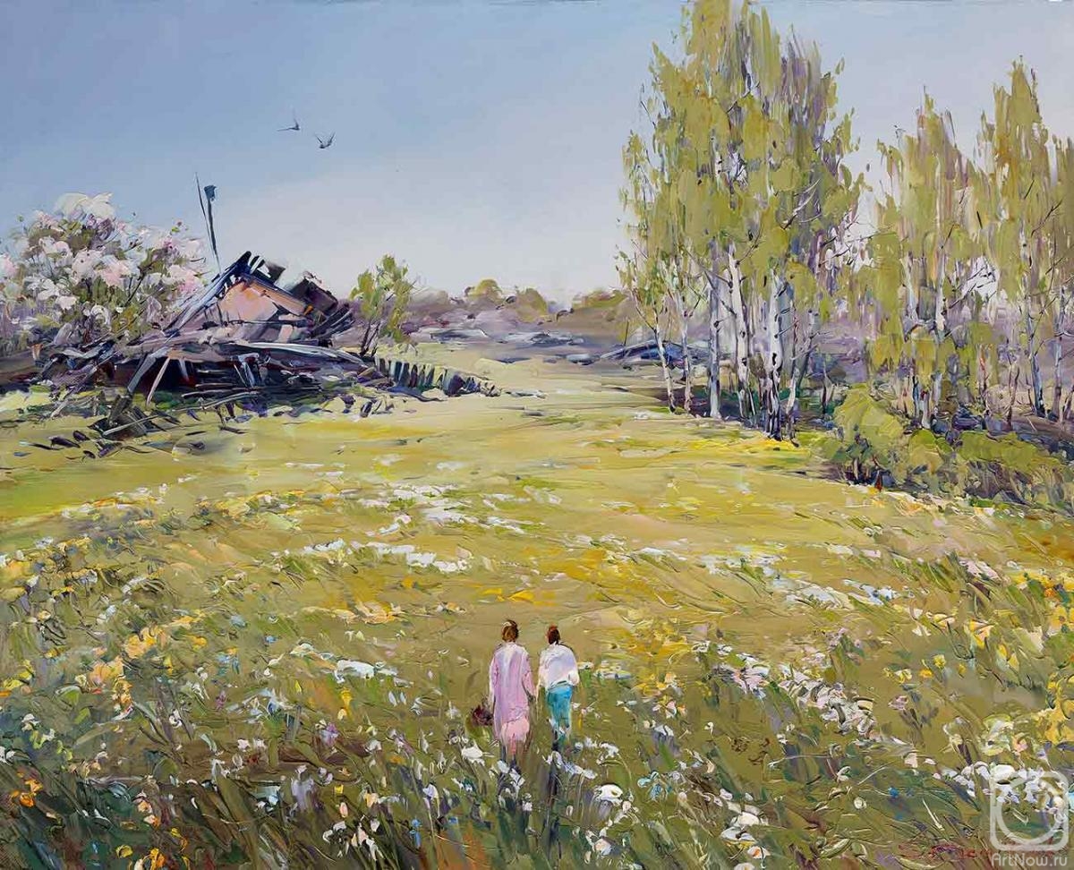 Demidenko Sergey. Series: Rural Zh... "To Babushka"