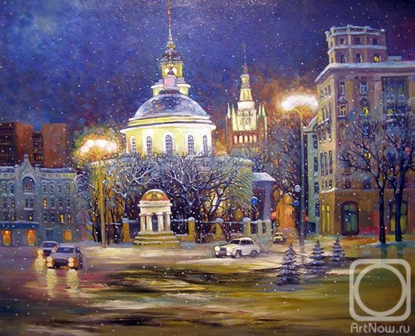 Gerasimov Vladimir. Moscow. Nikitskye Gate Square
