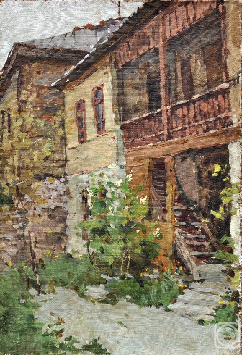 Korotkov Valentin. Old courtyard