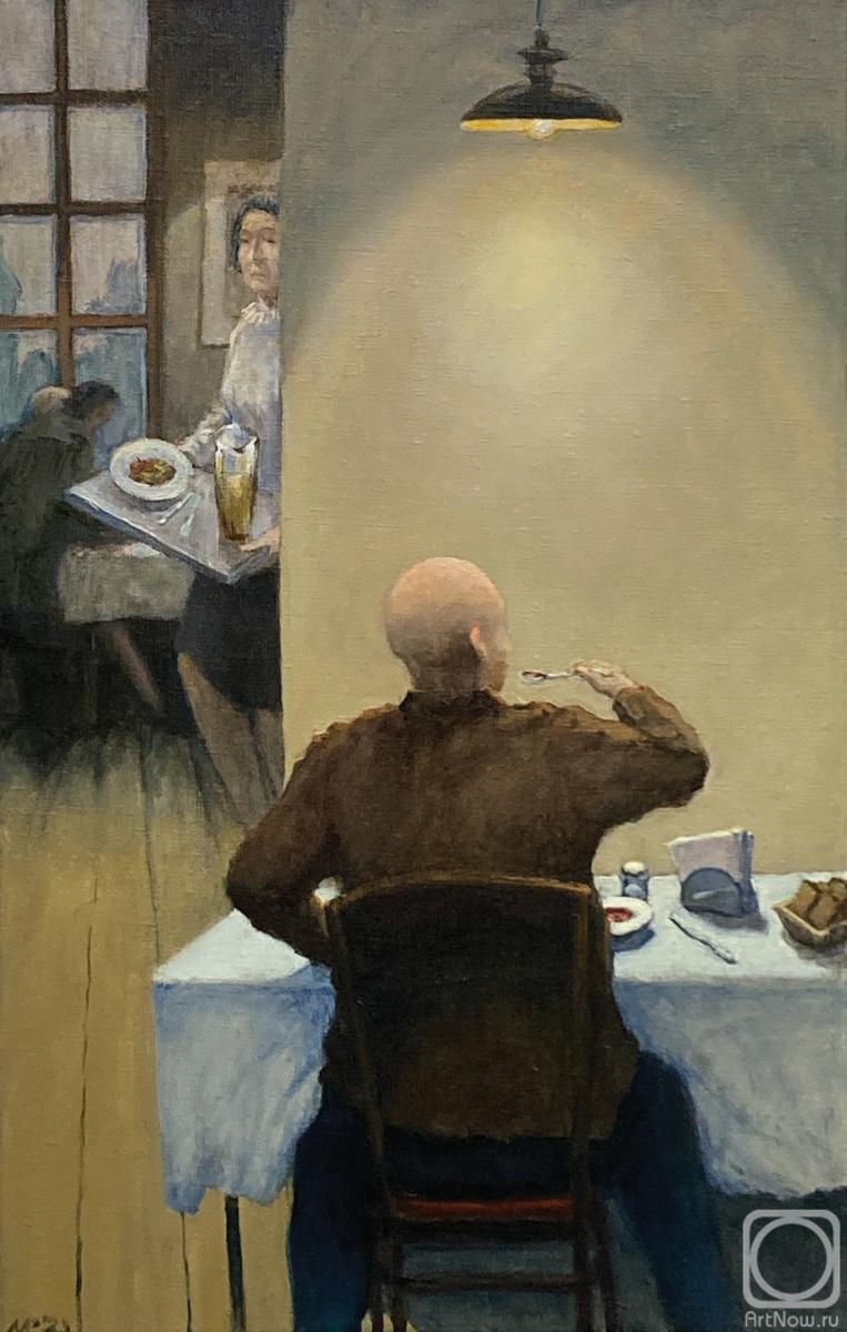 Monakhov Ruben. Lunch with a wall