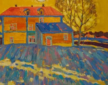 The Setting Sun (The Vladimir School Of Painting). Bahvalov Stanislav