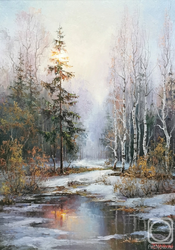 Burmakin Evgeniy. In the winter forest
