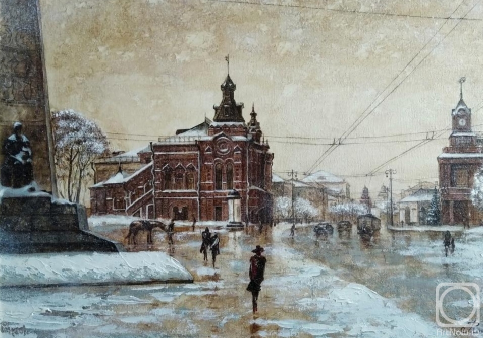 Frolova Irina. Cathedral Square. The city of Vladimir
