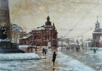 Cathedral Square. The city of Vladimir. Frolova Irina