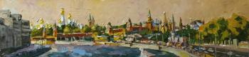 View of the Kremlin from Bolshoy Ustinsky Bridge. Silaeva Nina