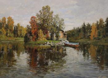 Malykh Evgeny Vasilievich. Autumn Landscape