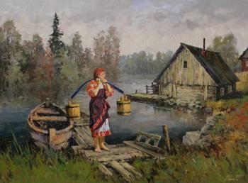 Autumn. By the River. Malykh Evgeny