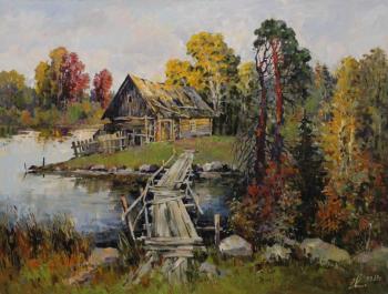 Autumn. A Small Hut. Malykh Evgeny