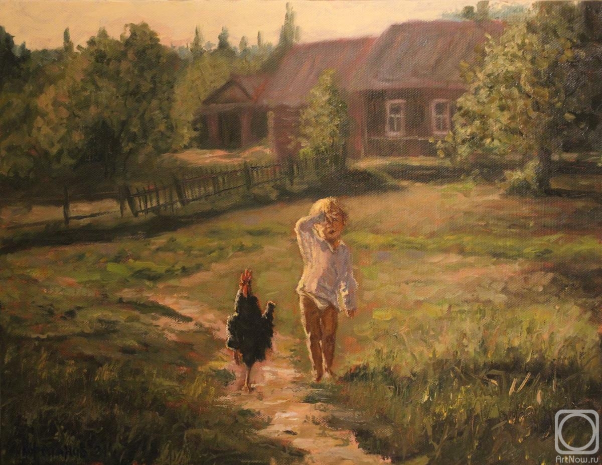 Korepanov Alexander. Country childhood