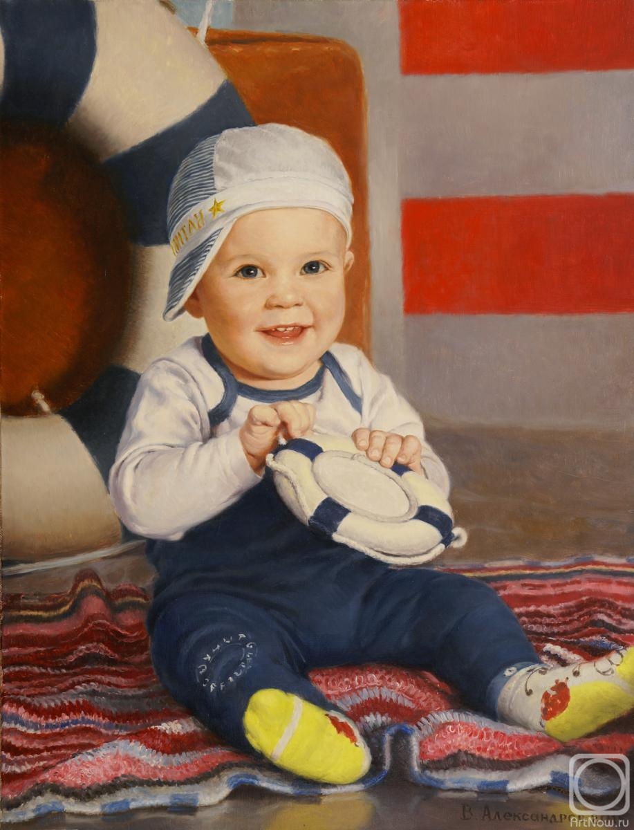 Aleksandrov Vladimir. Children's portrait