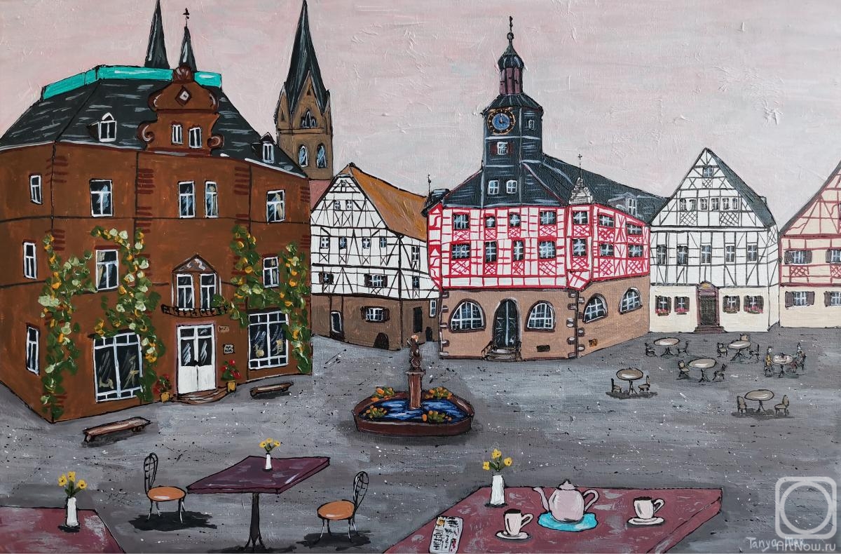 Merkulova Tatyana. Conversation over a cup of tea