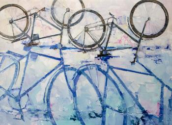 Movement and static (Bicycles). Alecnovich Gennady