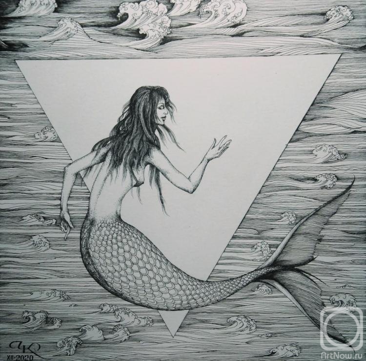 Chasovskih Kirill. Undine. The element of water