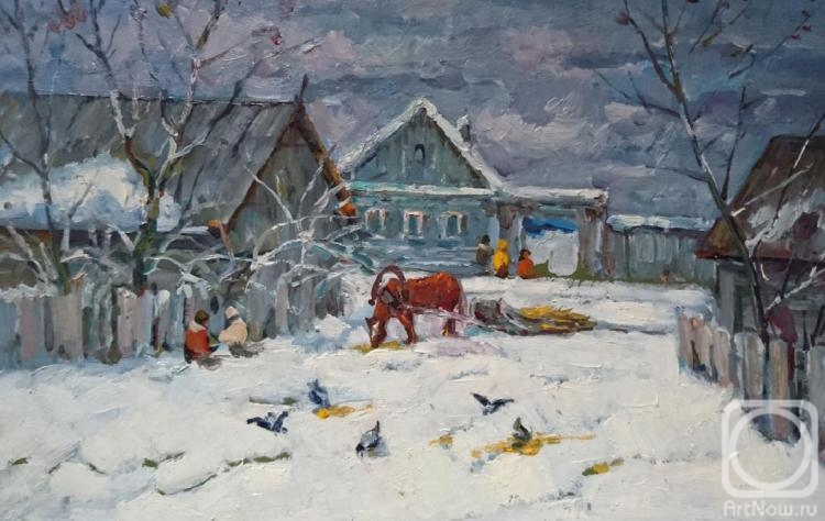 Markov Leonid. Winter day