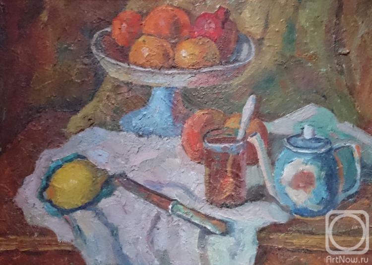 Melnikov Nikolay. Still life with fruit