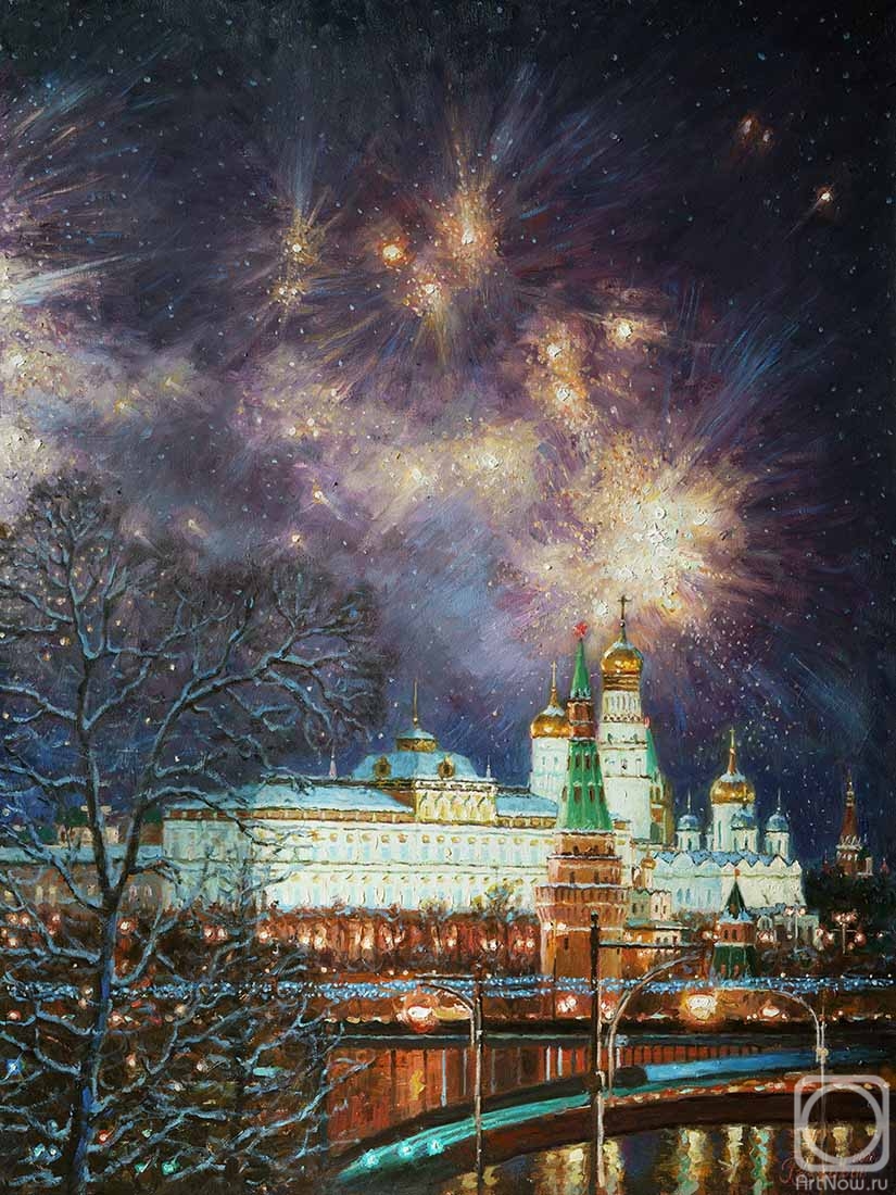 Razzhivin Igor. New Year's fireworks