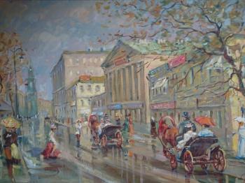 Tverskaya Street (Canvases). Orlov Vladimir