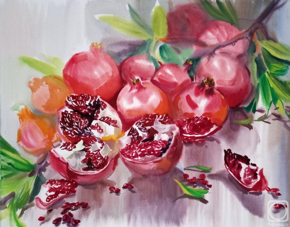Mikhalskaya Katya. Sweet pomegranates
