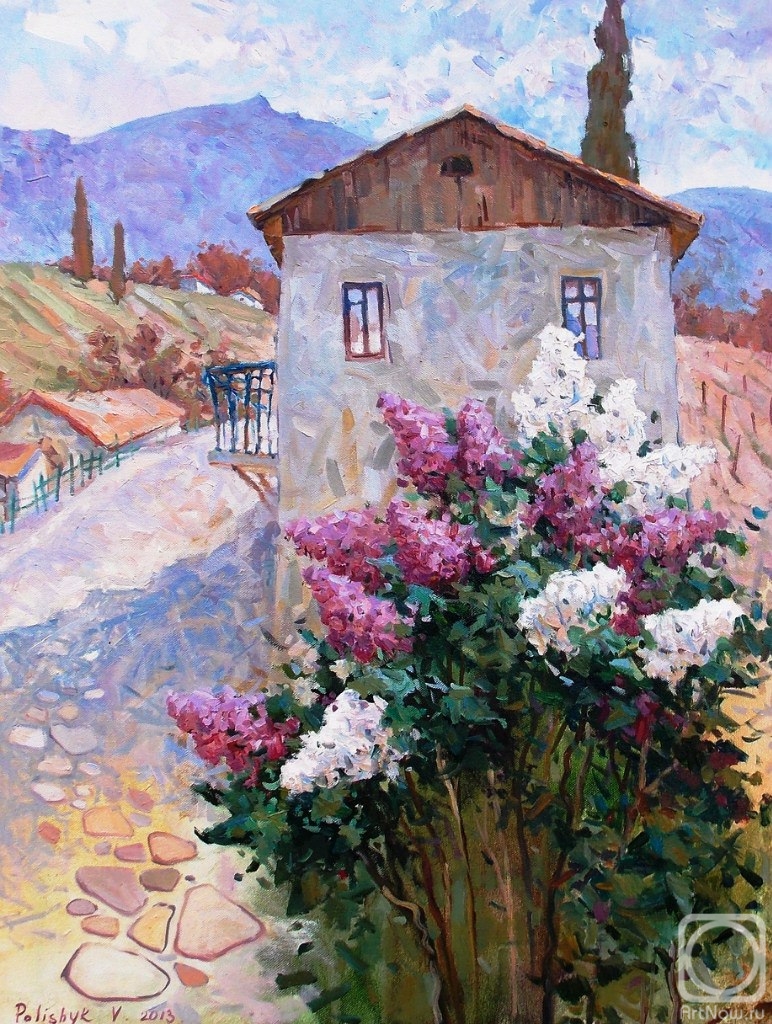 Turskaya Vladislava. Lilac spring