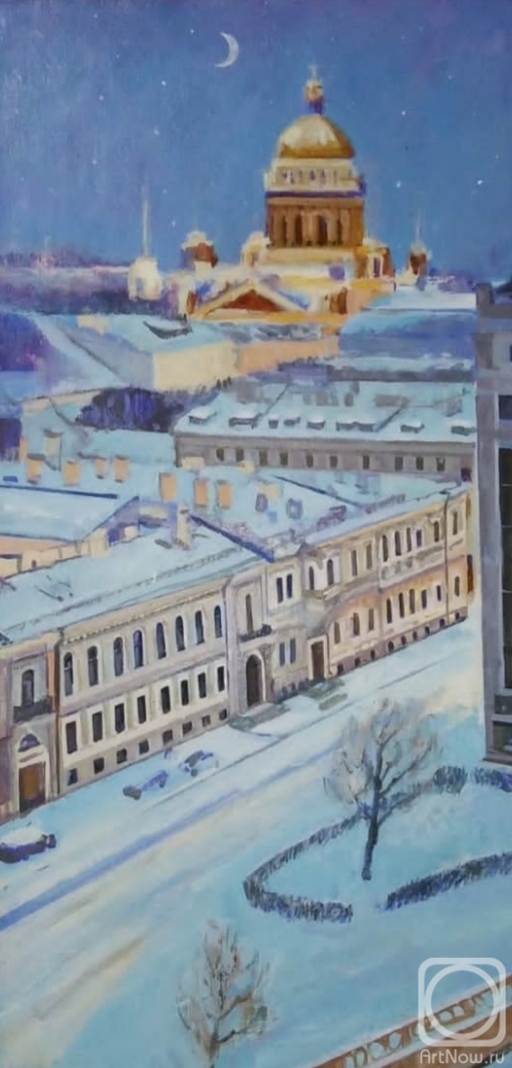 Zhukoff Fedor. Christmas in St. Petersburg