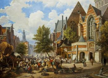 Amsterdam market. Aleksandrov Vladimir