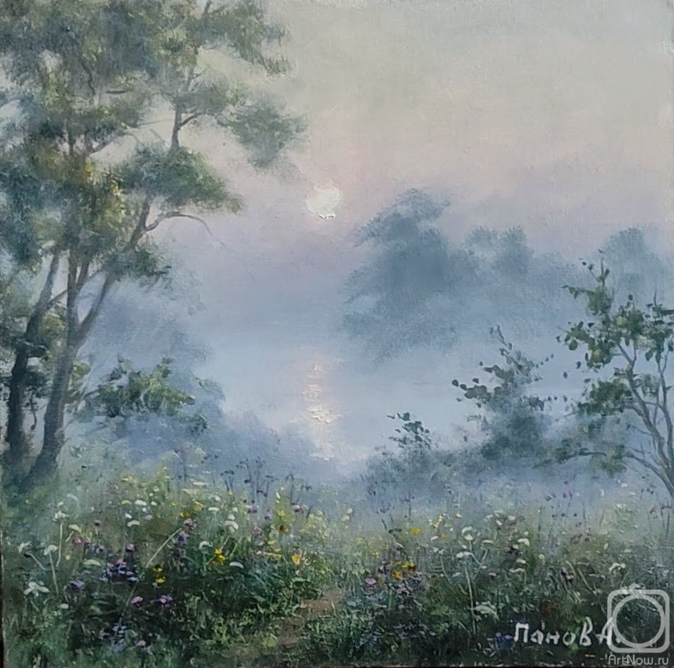 Panov Aleksandr. In a cloud of morning fog