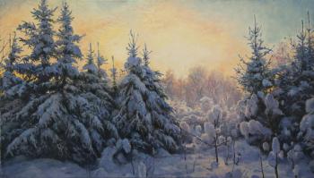 Frosty evening (). Aleksandrov Vladimir