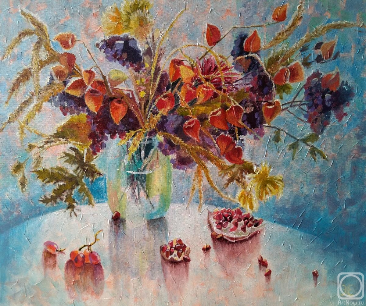 Erkenova Evgeniya. Sunny physalis