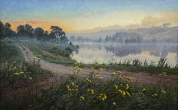 Dawn (Landscape With A Foggy Morning). Aleksandrov Vladimir