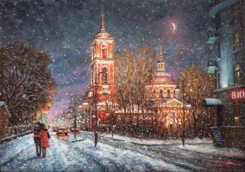 An evening of winter magic. Razzhivin Igor
