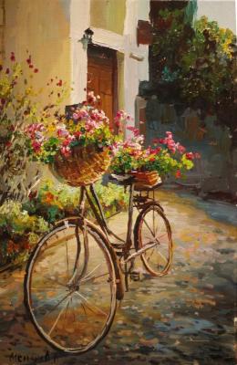 Flower Bike. Melnik Alexandr