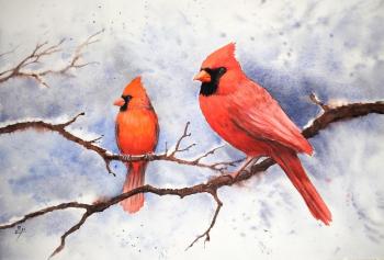 Red Cardinals (). Shchepetnova Natalia