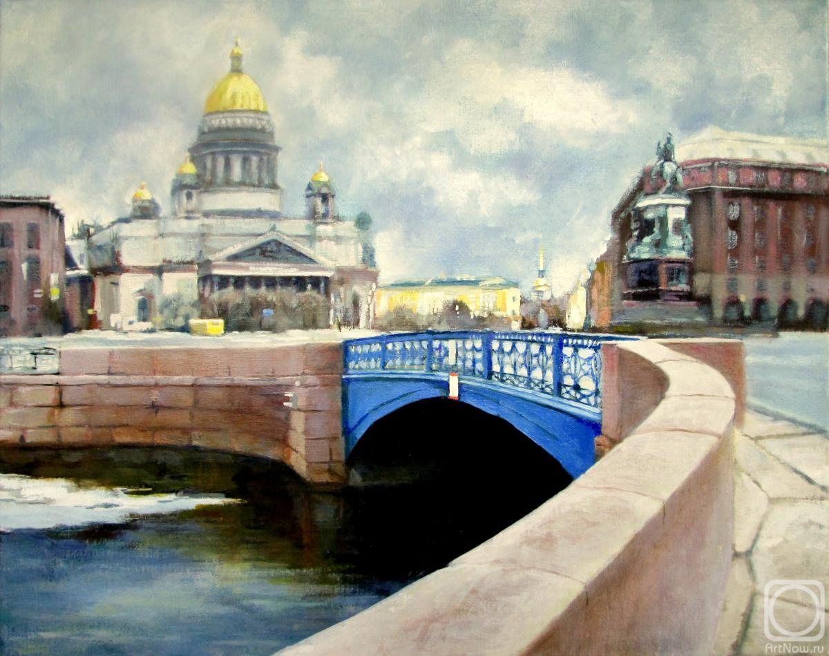 Pautov Igor. Blue bridge