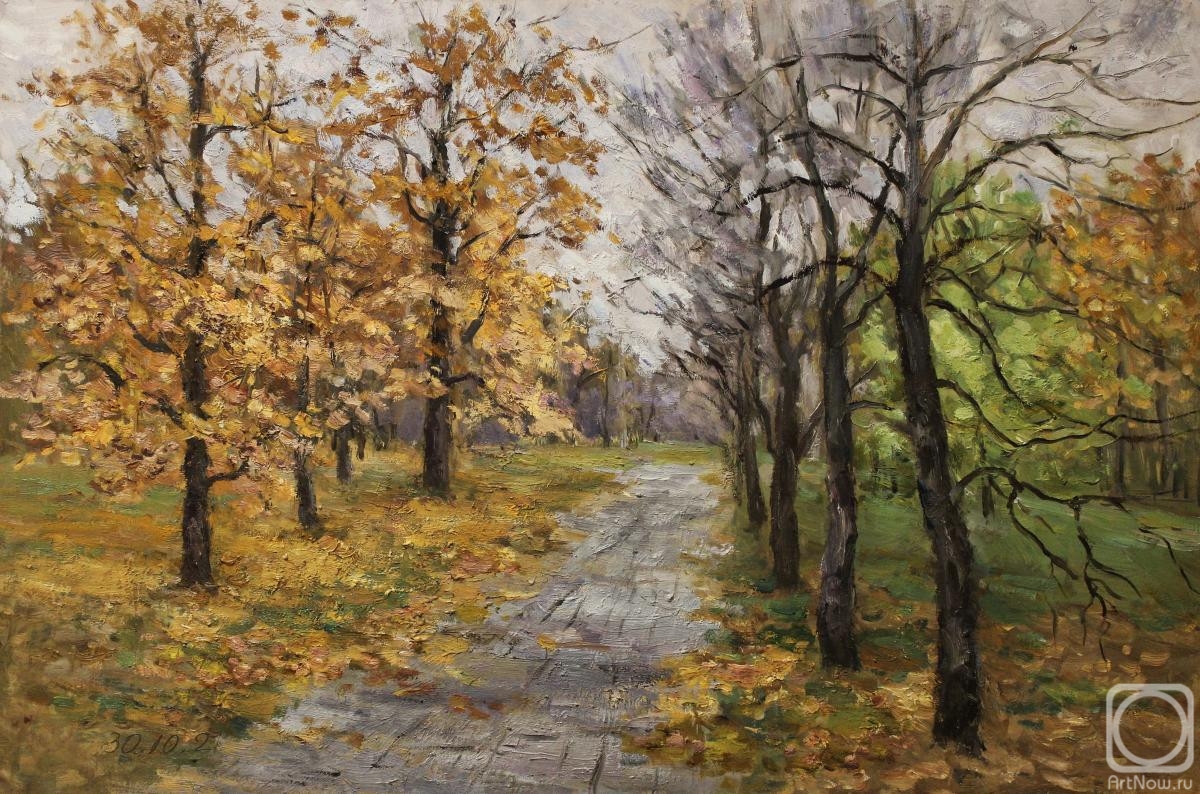 Serebrennikova Larisa. Autumn alley