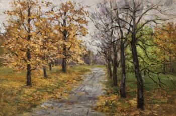 Autumn alley. Serebrennikova Larisa