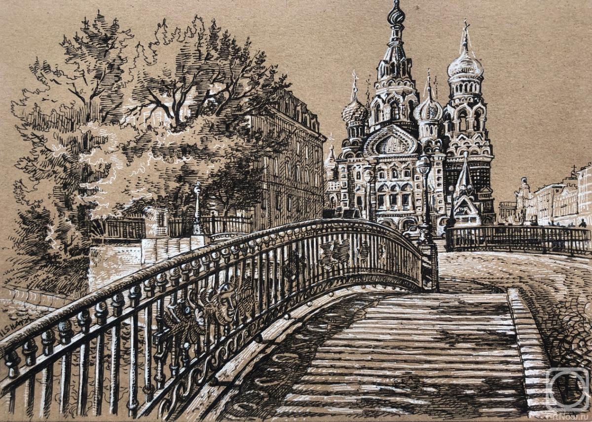 Mukhametyanov Ilshat. St. Petersburg, bridge