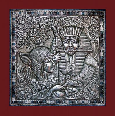 Pharaoh and Princess (3rd option) (Metal Embossing). orozov Viktor