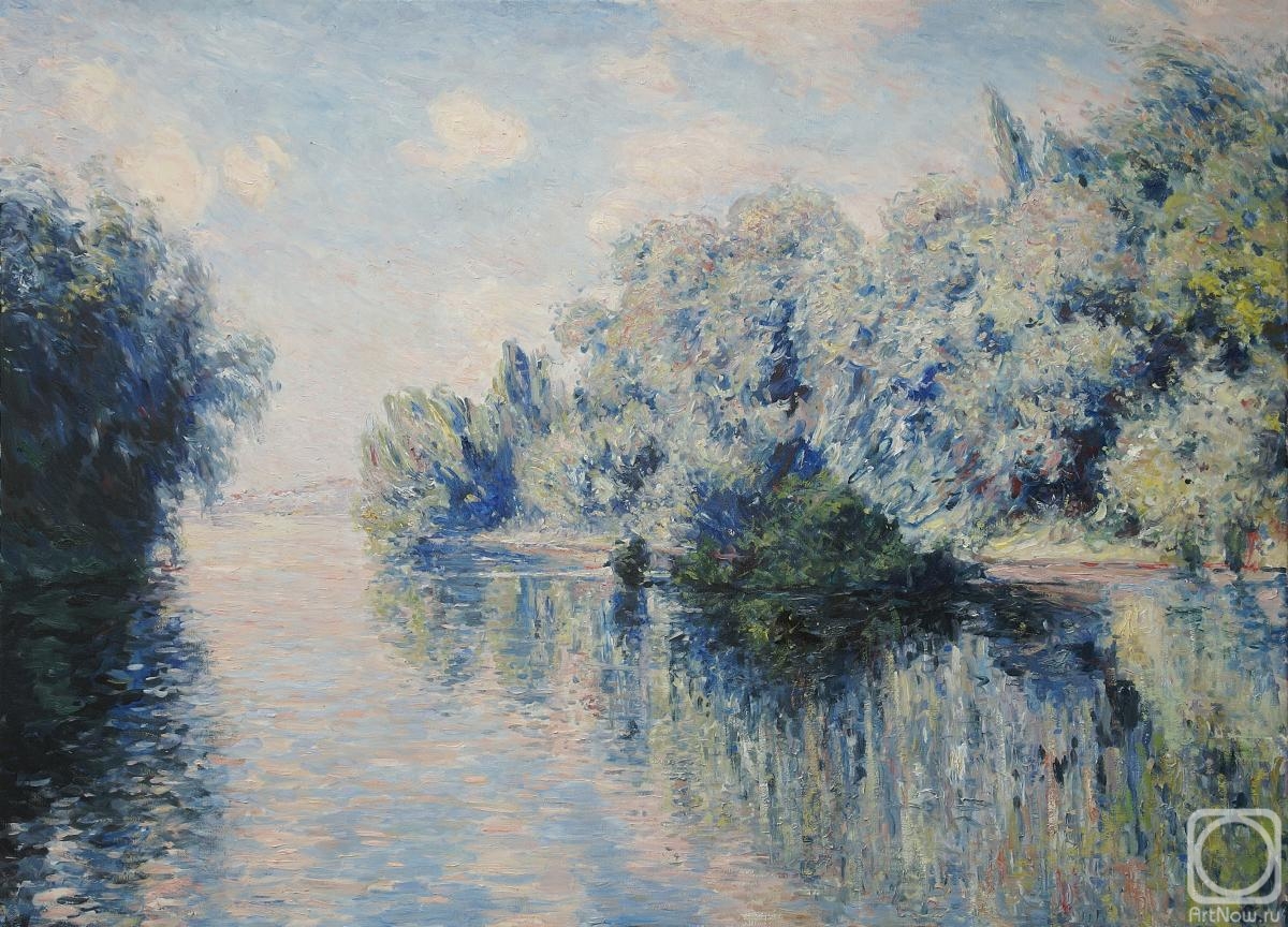 Aleksandrov Vladimir. River Seine near Giverny