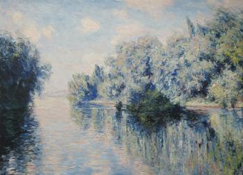 River Seine near Giverny. Aleksandrov Vladimir