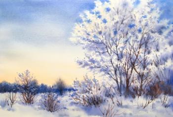 Winter landscape. Shchepetnova Natalia