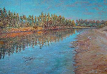Evening on the Samara River (). Lukashov Vladimir