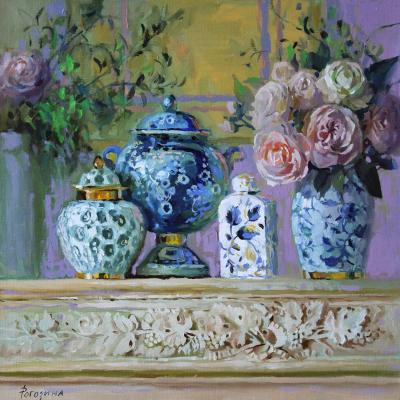 Still life with vases. Rogozina Svetlana