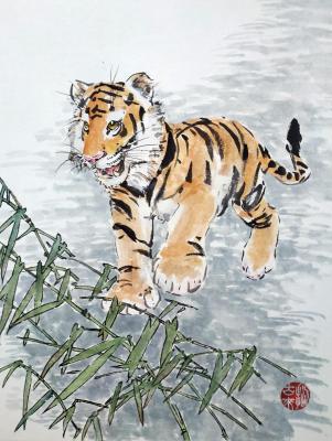 Hunting for the first time (Gift For A Tiger). Mishukov Nikolay