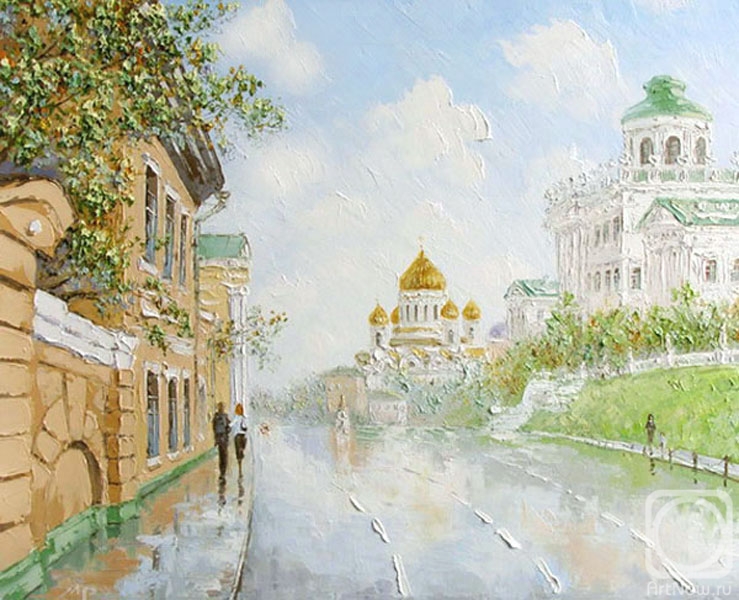Radchinskiy Michail. Mokhovaya street, Moscow, Pashkov house