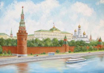 View of the Kremlin, Moscow. Radchinskiy Michail