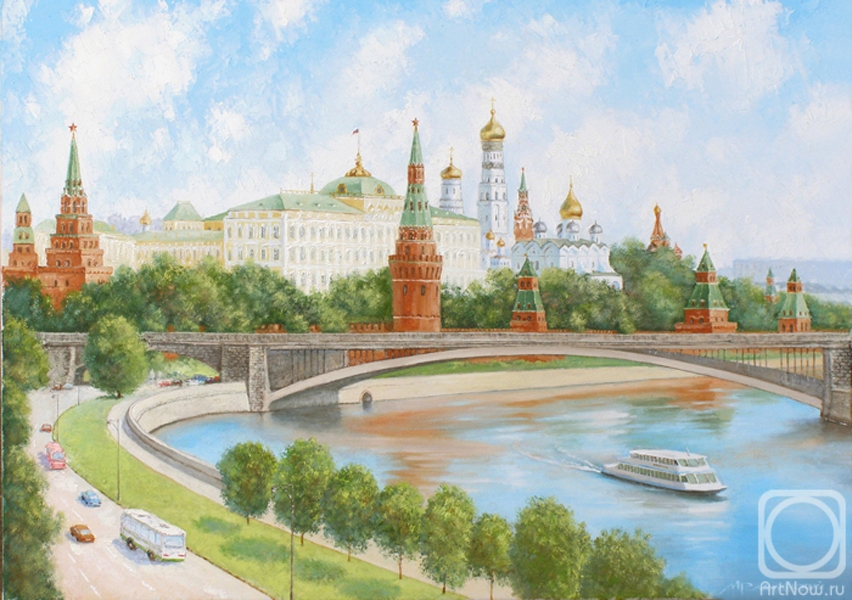 Radchinskiy Michail. Kremlin Embankment, Moscow