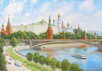 Kremlin Embankment, Moscow. Radchinskiy Michail