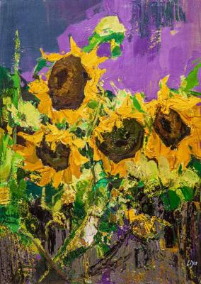 Flowers of the sun (Modern Impressionis). Gomes Liya