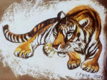 Tiger (Gift For New Year). Ripa Elena