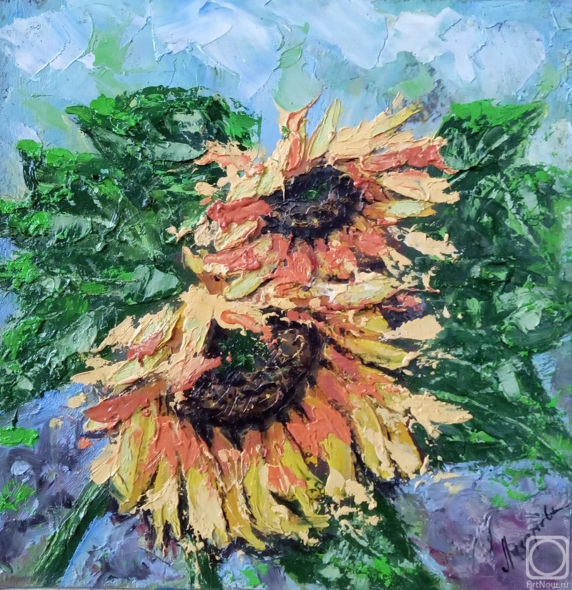Lazareva Olga. Sunflowers